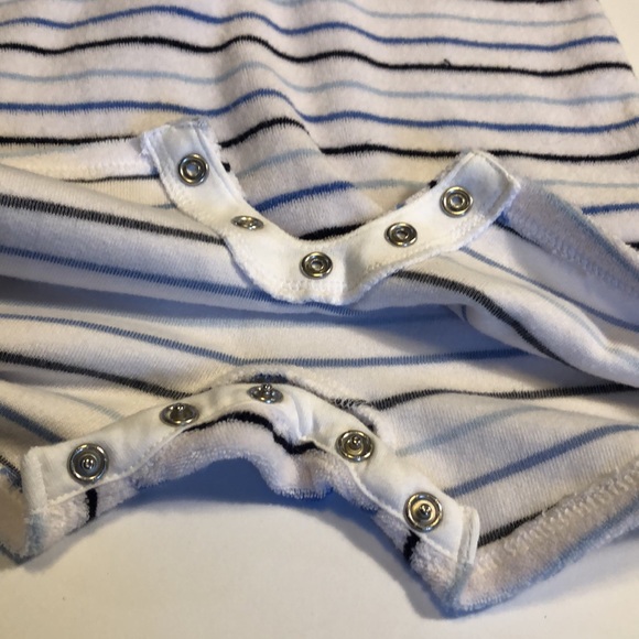 Janie and Jack Hooded Terry Short/ coverup size 3-6 months - Picture 3 of 9